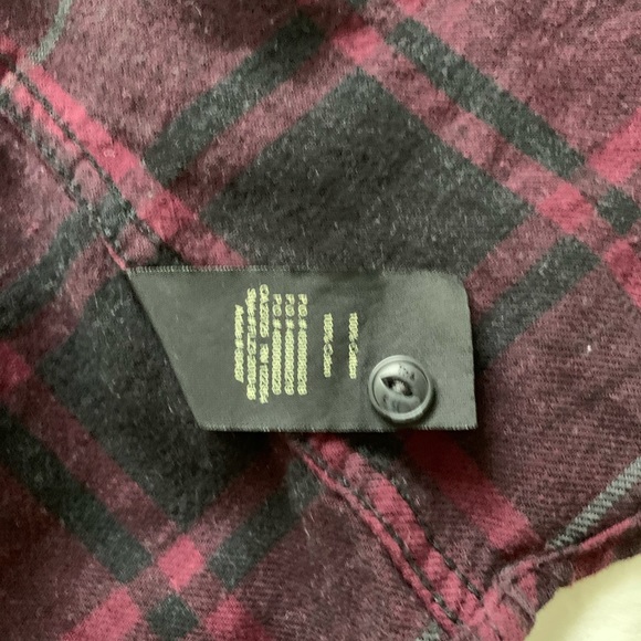 TNA Plaid Flannel Shirt - Picture 4 of 5